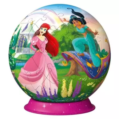 Puzzle 3D Ball Disney Princesses - Ravensburger - 11579 - Pour les fans de princesse Disney !
