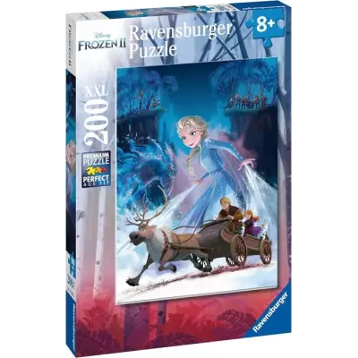 Puzzle La Reine des Neiges 2 - Foret mystérieuse - Ravensburger - 200 pièces XXL - Enfant 8 ans et plus