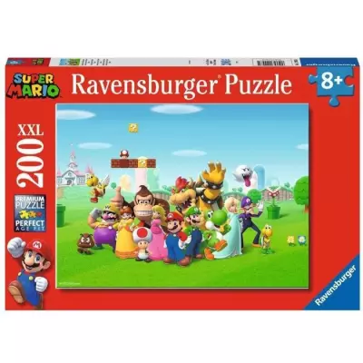 Ravensburger SUPER MARIO Puzzle 200 pièces - Les aventures de Super Mario