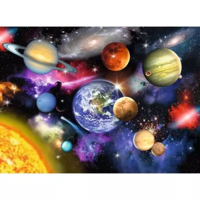 Puzzle Ravensburger 300 pièces XXL - Système solaire - Pour enfants dès 9 ans