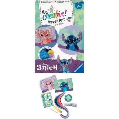 Be Creative Quilling Stitch: 2 tableaux colorés dès 7 ans