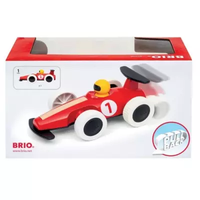 Voiture de course à rétrofriction - Jouet d'éveil premier âge