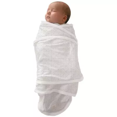 Couverture Miracle™ Leaf/biais Blanc - RED CASTLE - Coton - Mixte