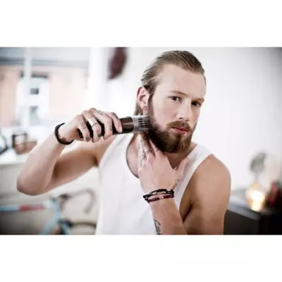 Tondeuse Barbe REMINGTON - Lames Titanium Auto-Affûtées