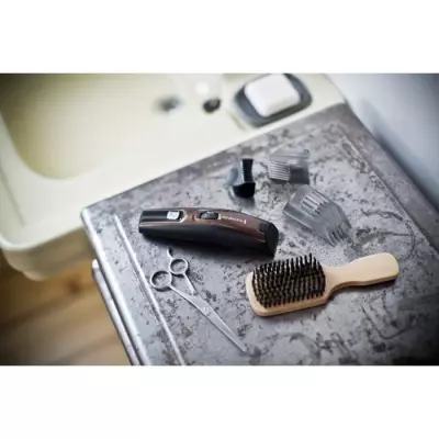 Tondeuse Barbe REMINGTON - Lames Titanium Auto-Affûtées