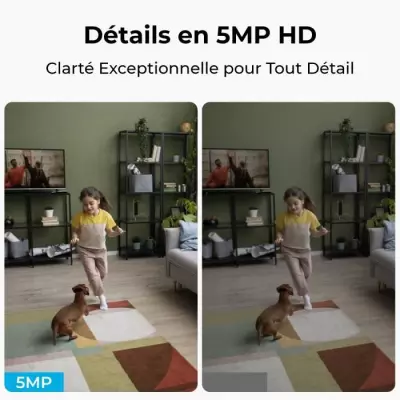 Caméra intérieure REOLINK E330 - 5MP Blanc