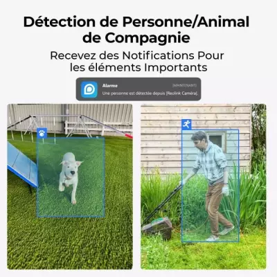 Caméra intérieure REOLINK E330 - 5MP Blanc