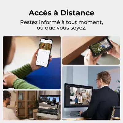Caméra intérieure REOLINK E330 - 5MP Blanc
