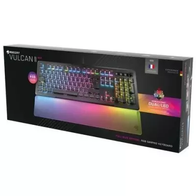 Clavier gamer ROCCAT Vulcan II Max - Linéaire - Noir