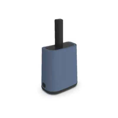 Pelle à litière avec support ROTHO MYPET BIALA - Bleu Horizon