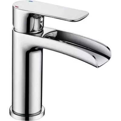 Mitigeur lavabo HUTT chromé - Design élégant pour salle de bain