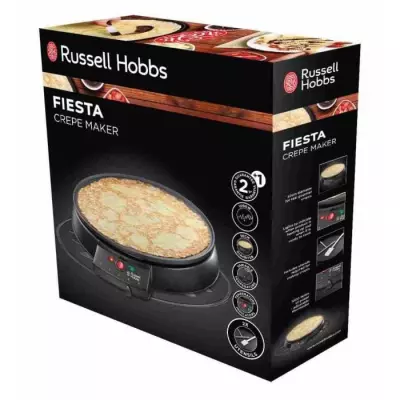 Crépière RUSSELL HOBBS Classic 20920-56 - Puissance 1000 W - Ø 30 cm - Noir