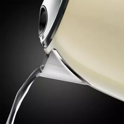 Bouilloire Compacte Russell Hobbs 24994-70 Colours Plus - 1L, Rapide, Anti-Calcaire, Crème