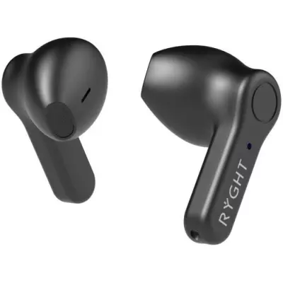 Écouteurs sans fil Bluetooth RYGHT JANTA - Noir - Petit et Puissant
