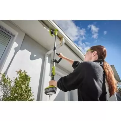 Brosse motorisée télescopique RYOBI 18V ONE+ - Accessoire Haute Pression