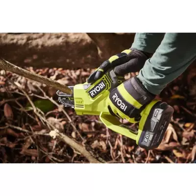 RYOBI - Élagueur 18V Brushless - guide 10 cm - 6 m/s - tendeur sans outil