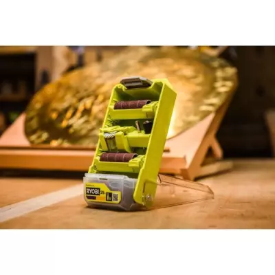 Coffret ponçage / polissage RYOBI 29 pcs - Compact et complet
