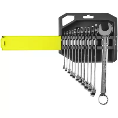 Ensemble de clés métriques RYOBI - Angle de reprise 15° - 12 pièces