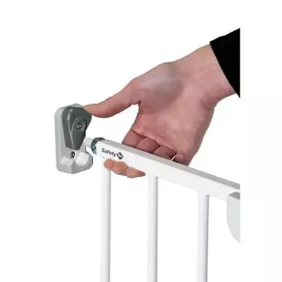 Barrière de sécurité murale SAFETY 1ST - Blanc, extensible de 62 à 102 cm