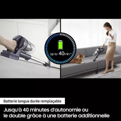 Aspirateur Balai SAMSUNG VS15A6031R4 Jet 60 Turbo - 150 AW
