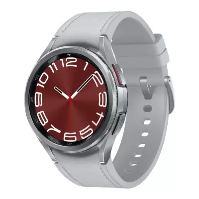 Montre Samsung Galaxy Watch6 Classic 43mm Argent 4G - Connectée & Intelligente