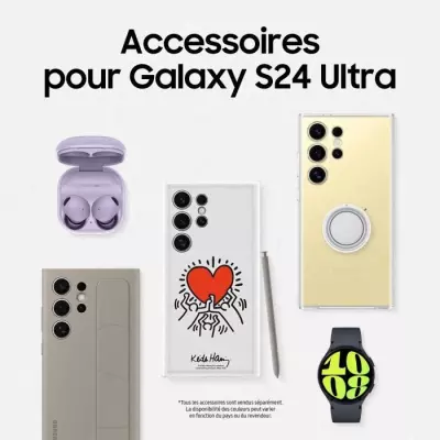 Samsung Galaxy S24 Ultra 256Go Noir - Plus responsable, plus facilement réparable