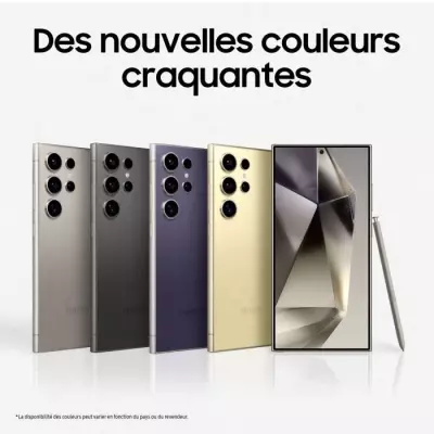 Samsung Galaxy S24 Ultra 512 Go Ambre - Smartphone éco-responsable