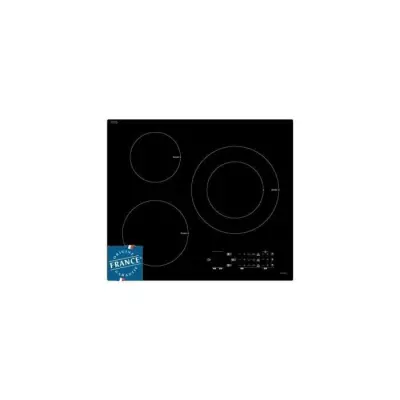 Table de cuisson induction SAUTER - Performance et style en noir