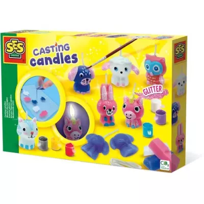 Mouler des bougies - Kit créatif SES Creative