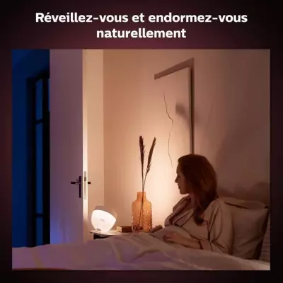 Ampoule intelligente Philips Hue White & Color Ambiance, Iris Bluetooth.