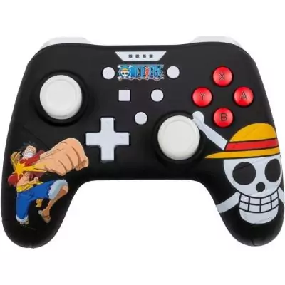 Manette - Konix - One Piece - Filaire - 3 m - Motif Luffy - Nintendo Switch Manette - Konix - One Piece - Filaire - 3 m - Motif Luffy - Nintendo Switch