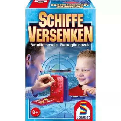 Bataille navale - Jeu de société compact - SCHMIDT SPIELE