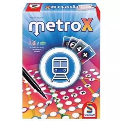 Trouvez le jeu de dés parfait avec Metro X - SCHMIDT SPIELE