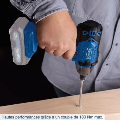Clé à choc sans fil 180 Nm 3600 bmp - SCHEPPACH 20V IXES