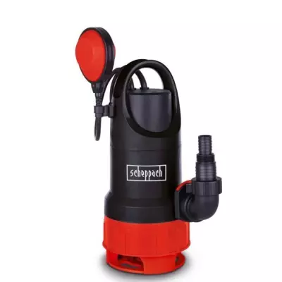 Pompe combinée eaux usées Scheppach DWP750 - 20000 L/h - 750 W