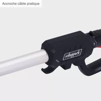 Taille-haie électrique télescopique Scheppach - ETHT500