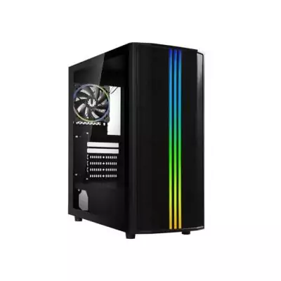 Boîtier Semitower - Bitfenix - Saber Mesh RGB - Noir - 4 baies internes - Refroidissement par air Boîtier Semitower - Bitfenix - Saber Mesh RGB - Noir - 4 baies internes - Refroidissement par air