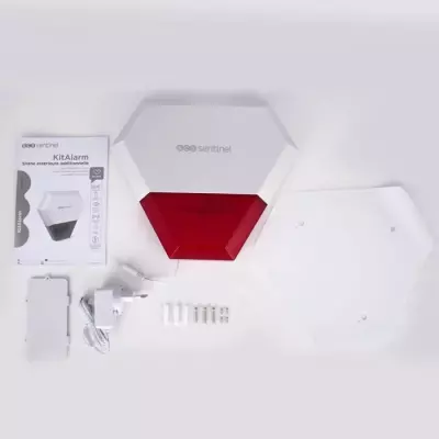 Sirene extérieure filaire additionnelle KitAlarm - Alerte sonore et lumineuse