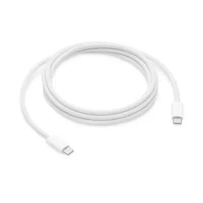 Câble de charge USB-C tressé 240?W (2?m) Apple Original – Haute résistance & connexion fiable