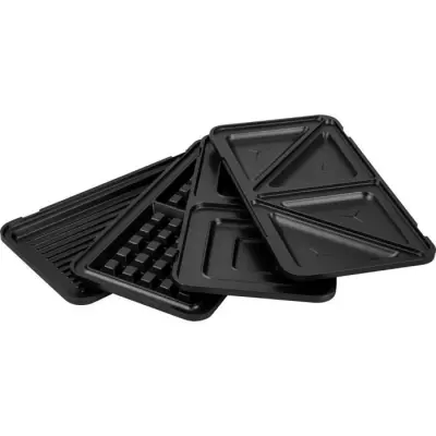 Appareil à croque-monsieur 4 en 1 SENCOR - 900W - Argent
