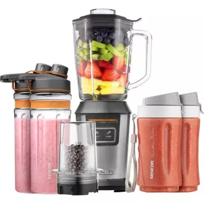 Blender smoothie SENCOR - Puissant 800W - Argent