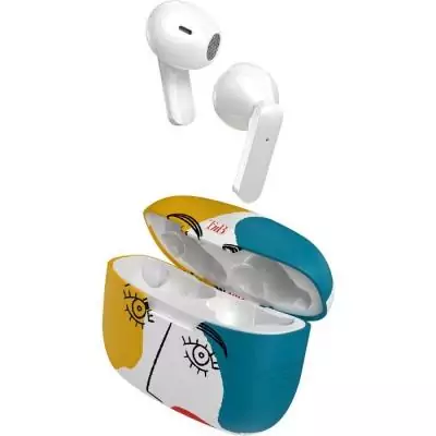 Ecouteurs sans fil - T'nb - Exclusiv' - ART 3 - Boîtier de charge inclus - Bluetooth - Autonomie 12h - Contrôle tactile - Blan