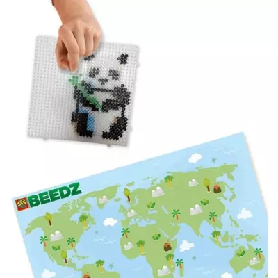 SES Creative Beedz Perles à repasser - Animaux du monde