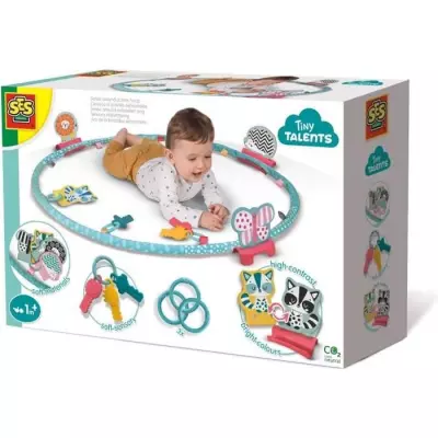 Cerceau d'activités sensorielles SES CREATIVE pour enfant - Multicolore - Bleu