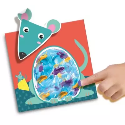 Peinture au doigt - Animaux joyeux - SES CREATIVE 