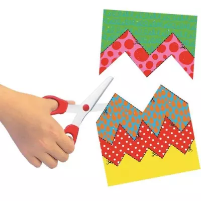 Jeu d'apprentissage SES CREATIVE pour découper, mosaiques et perforer - 3 ans