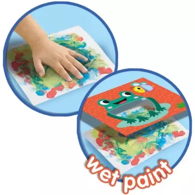 Cartes de peinture au doigt Eco - Exprime-toi en couleur!