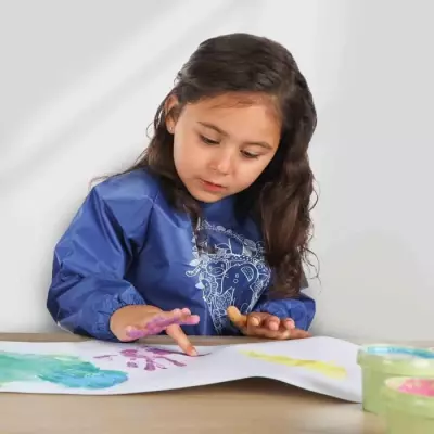Peinture à doigts SES CREATIVE ECO - 4 couleurs - Dès 2 ans