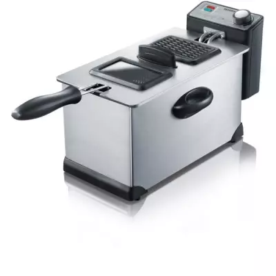 Friteuse Electrique SEVERIN FR2431 Inox 3L - Thermostat Réglable