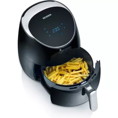 Friteuse à air chaud XXL SEVERIN 5L - Sans huile - 8 programmes